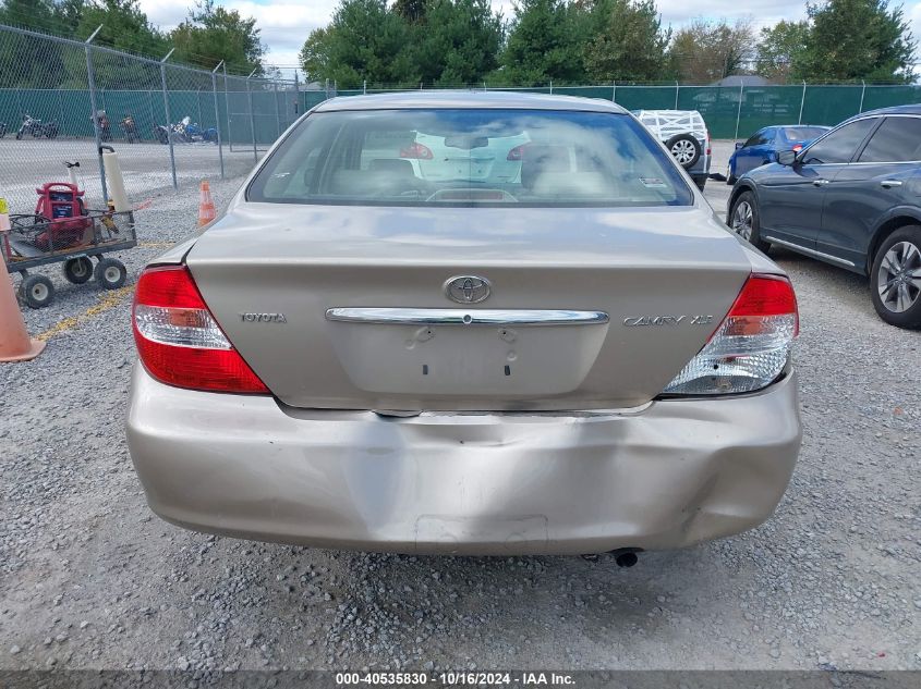 2003 Toyota Camry Xle VIN: 4T1BE30K33U209903 Lot: 40535830