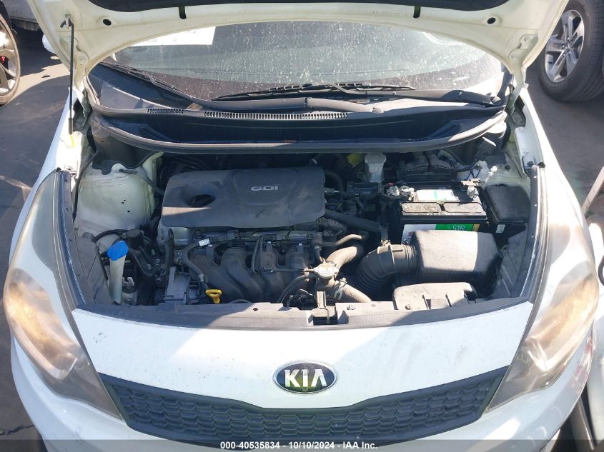 KNADM4A3XG6541809 2016 Kia Rio Lx