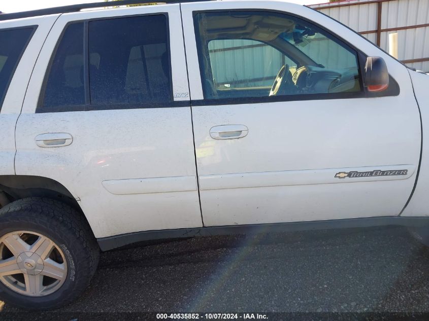 2002 Chevrolet Trailblazer Ltz VIN: 1GNDT13S122244296 Lot: 40535852