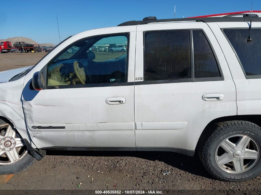 2002 Chevrolet Trailblazer Ltz VIN: 1GNDT13S122244296 Lot: 40535852