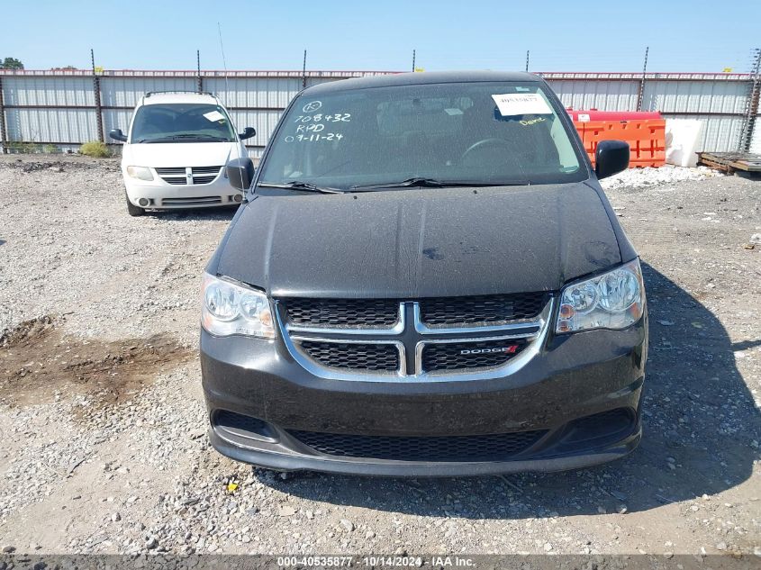 2017 Dodge Grand Caravan Se VIN: 2C4RDGBG7HR706432 Lot: 40535877