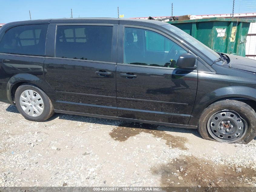 2017 Dodge Grand Caravan Se VIN: 2C4RDGBG7HR706432 Lot: 40535877