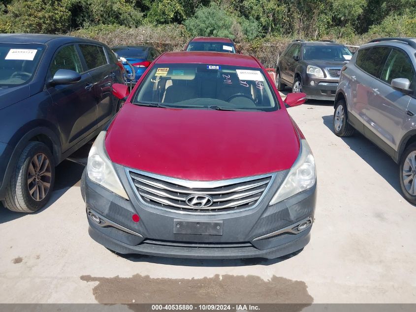 2015 Hyundai Azera VIN: KMHFH4JG1FA434786 Lot: 40535880