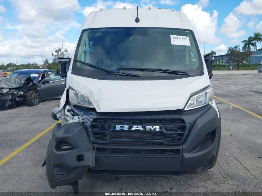 2023 Ram Promaster 2500 High Roof 159 Wb VIN: 3C6LRVDG1PE594145 Lot: 40535885