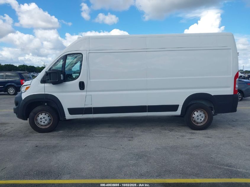 2023 Ram Promaster 2500 High Roof 159 Wb VIN: 3C6LRVDG1PE594145 Lot: 40535885