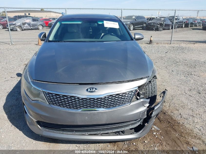 2016 Kia Optima Ex VIN: 5XXGU4L32GG121217 Lot: 40535904