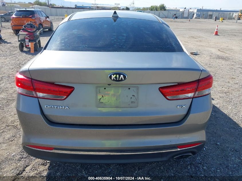 2016 Kia Optima Ex VIN: 5XXGU4L32GG121217 Lot: 40535904