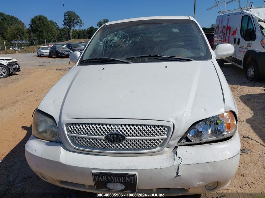 KNDUP131746594046 2004 Kia Sedona Ex/Lx