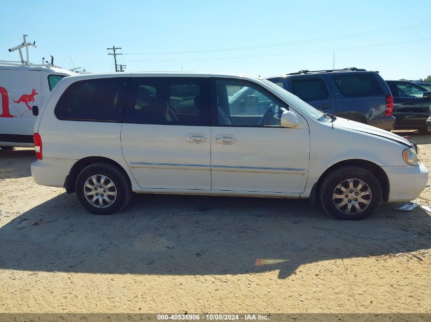 KNDUP131746594046 2004 Kia Sedona Ex/Lx