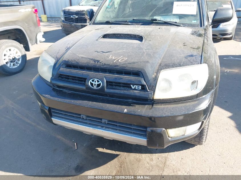 2004 Toyota 4Runner Sr5 Sport V8 VIN: JTEBT14R548008838 Lot: 40535929