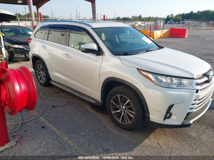 5TDKZRFH6HS518364 2017 Toyota Highlander Xle