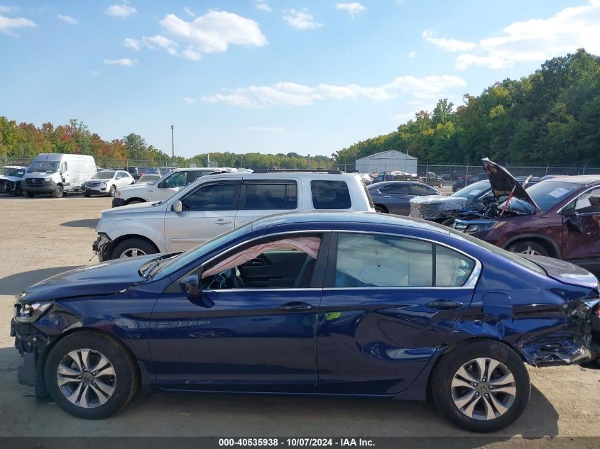 1HGCR2F38FA229000 2015 Honda Accord Lx