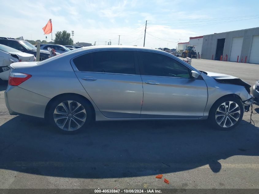 1HGCR2F53DA103920 2013 Honda Accord Sport