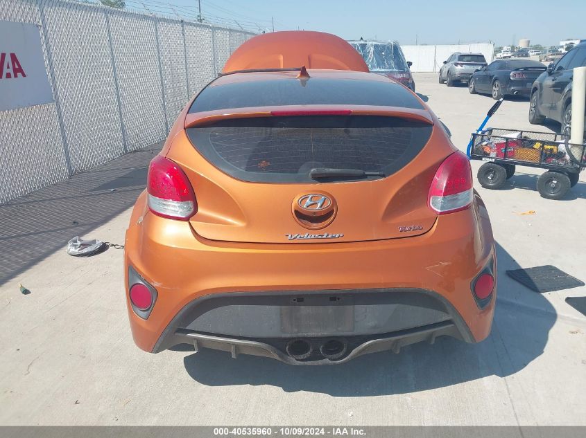 KMHTC6AE7GU275574 2016 Hyundai Veloster Turbo