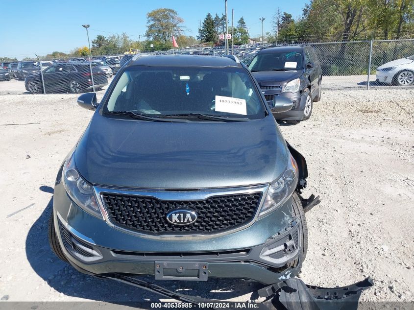 2015 Kia Sportage Lx VIN: KNDPBCAC4F7678236 Lot: 40535985