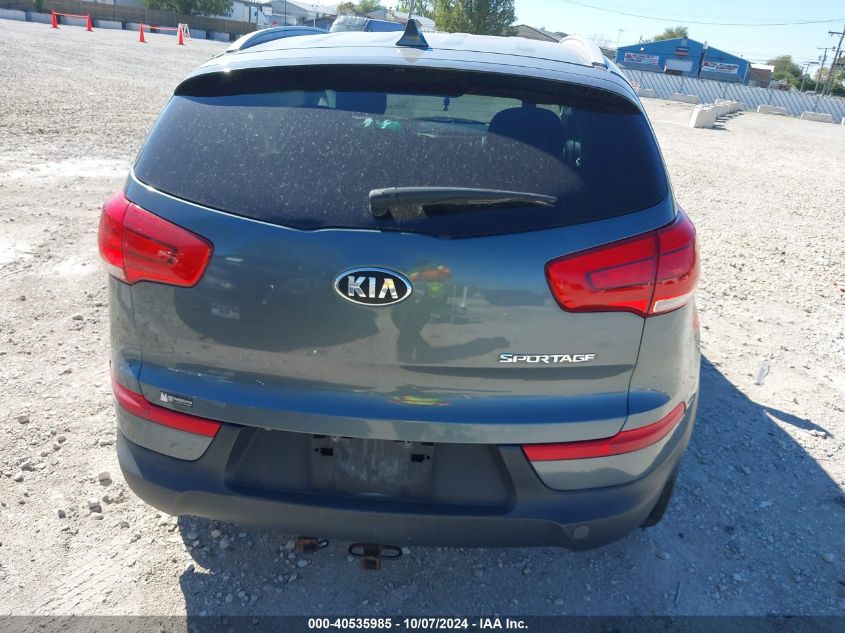 2015 Kia Sportage Lx VIN: KNDPBCAC4F7678236 Lot: 40535985