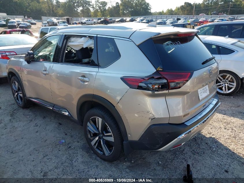 2022 Nissan Rogue Platinum VIN: JN8BT3DD6NW277999 Lot: 40535989