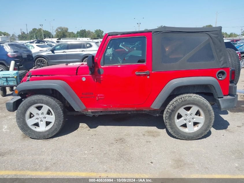 2017 Jeep Wrangler Sport VIN: 1C4AJWAG4HL670676 Lot: 40535994