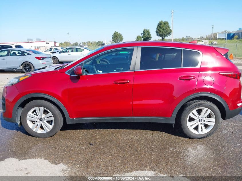 2018 Kia Sportage Lx VIN: KNDPM3AC1J7383761 Lot: 40536000