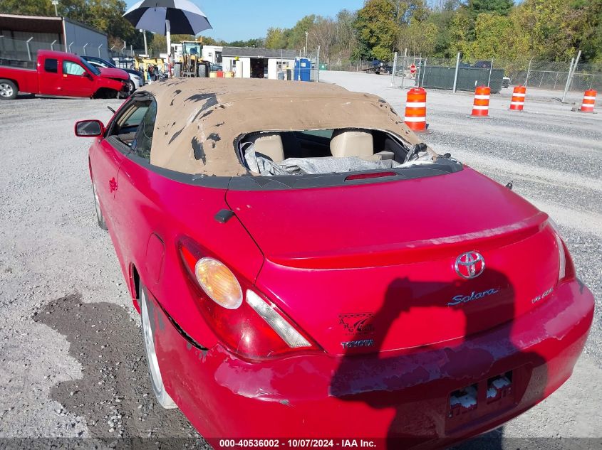 4T1FA38P06U071125 2006 Toyota Camry Solara Sle