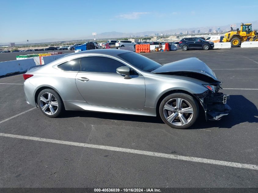 2016 Lexus Rc 200T VIN: JTHHA5BC2G5001750 Lot: 40536039