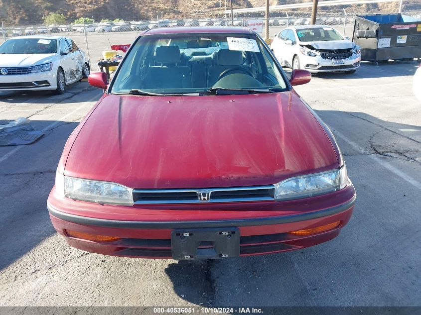 1992 Honda Accord Lx VIN: 1HGCB7655NA002882 Lot: 40536051