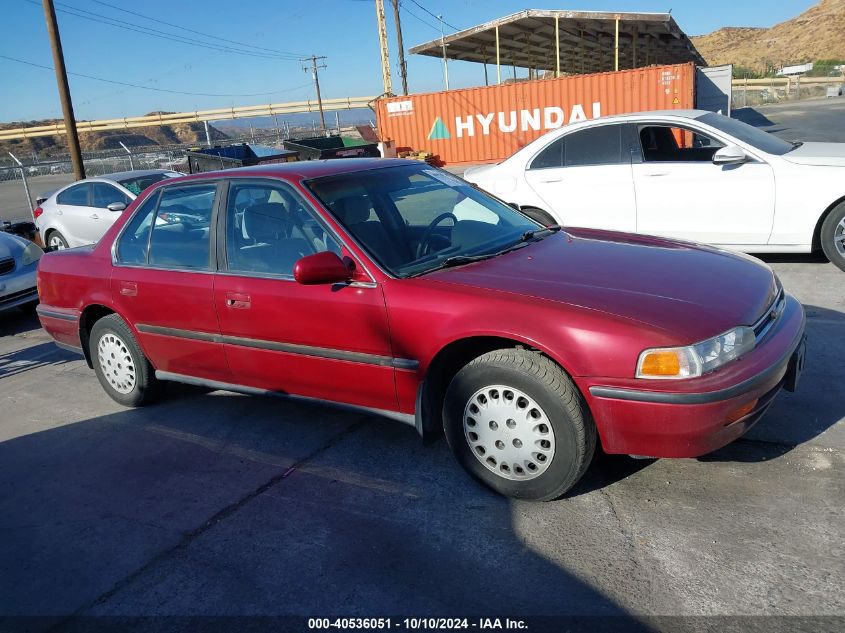 1992 Honda Accord Lx VIN: 1HGCB7655NA002882 Lot: 40536051