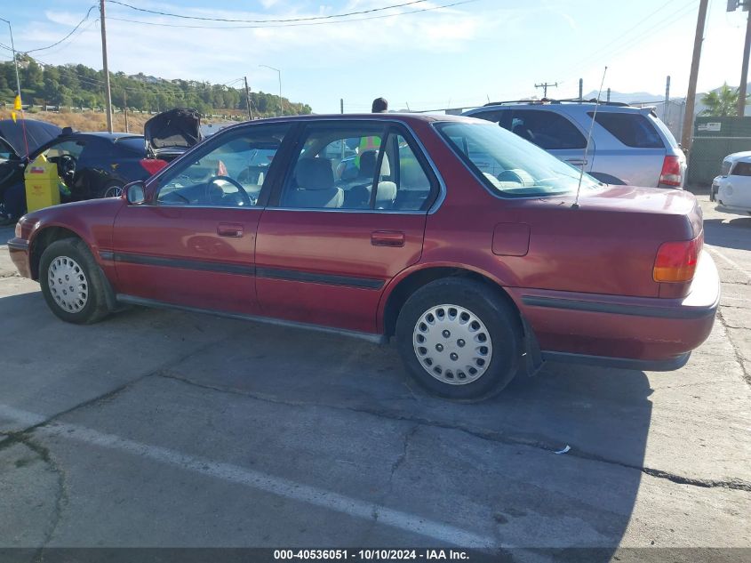 1992 Honda Accord Lx VIN: 1HGCB7655NA002882 Lot: 40536051