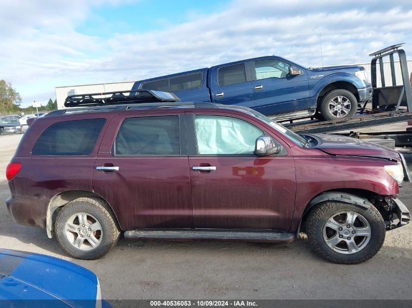 2008 Toyota Sequoia Limited VIN: 5TDBY68A08S004883 Lot: 40536053