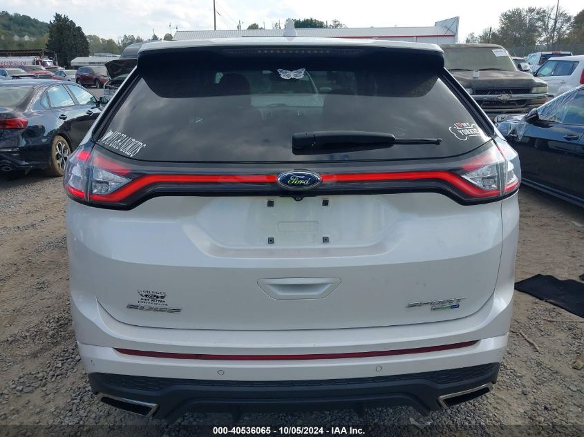 2FMPK4AP2JBC36334 2018 Ford Edge Sport