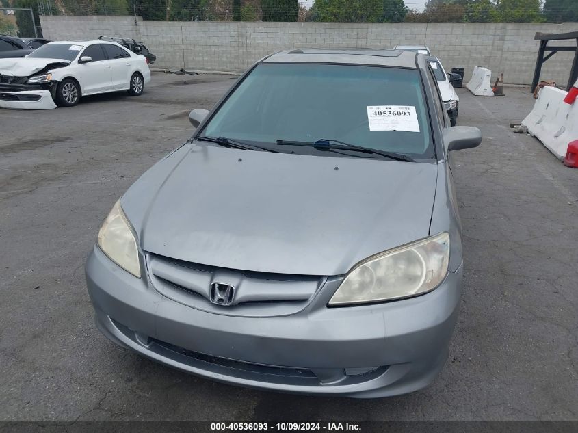 2HGES267X5H550794 2005 Honda Civic Ex