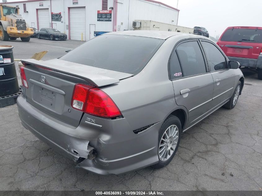 2HGES267X5H550794 2005 Honda Civic Ex