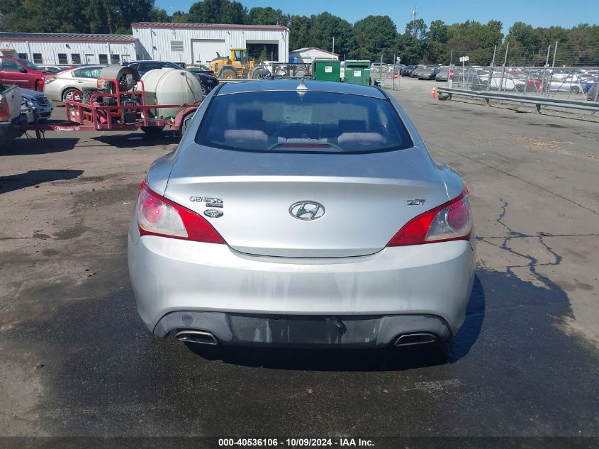 KMHHT6KDXAU025717 2010 Hyundai Genesis 2.0T