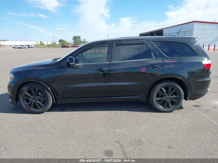 2012 Dodge Durango R/T VIN: 1C4SDHCT0CC191276 Lot: 40536107