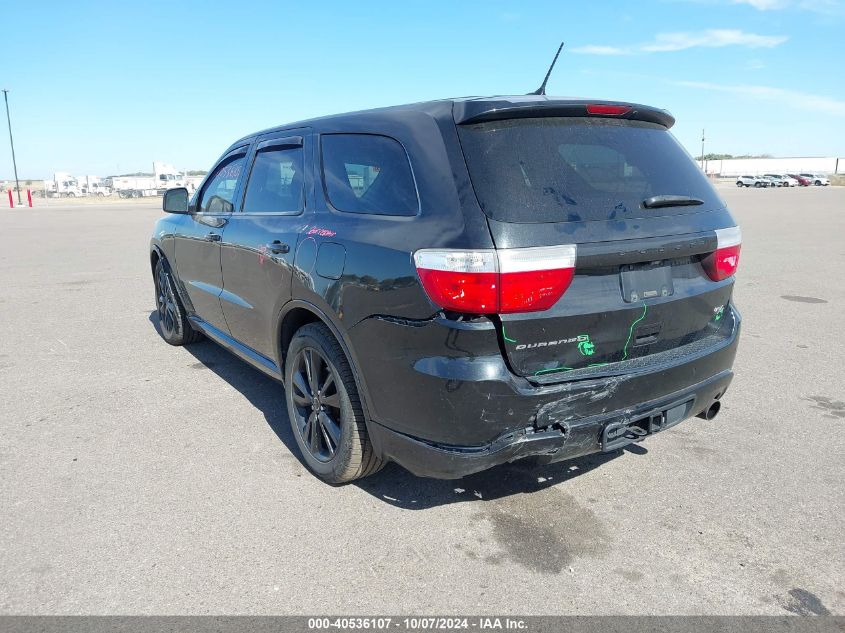 2012 Dodge Durango R/T VIN: 1C4SDHCT0CC191276 Lot: 40536107