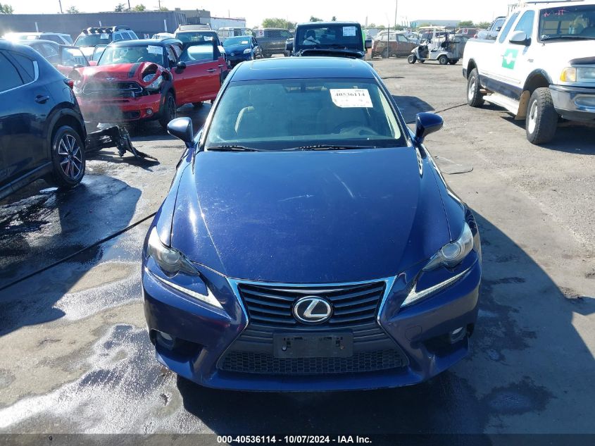 2014 Lexus Is 250 VIN: JTHBF1D25E5014719 Lot: 40536114