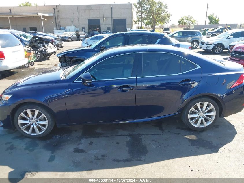 2014 Lexus Is 250 VIN: JTHBF1D25E5014719 Lot: 40536114