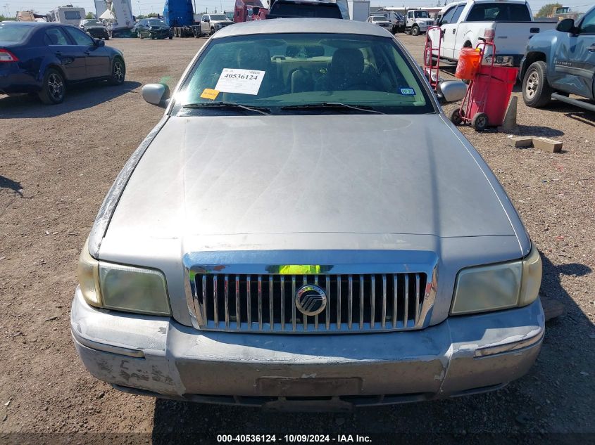 2006 Mercury Grand Marquis Ls VIN: 2MEFM75V76X637584 Lot: 40536124