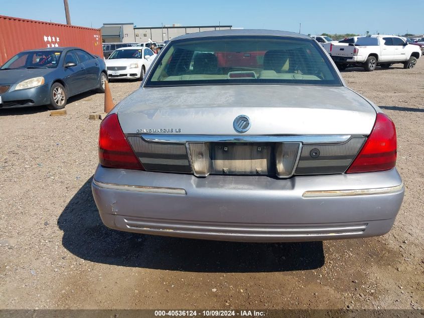 2006 Mercury Grand Marquis Ls VIN: 2MEFM75V76X637584 Lot: 40536124