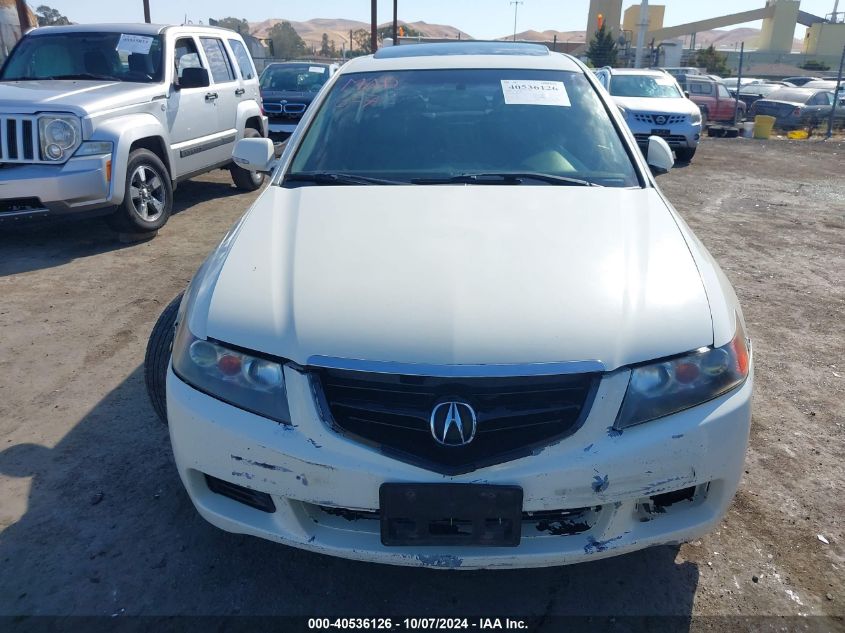 2004 Acura Tsx VIN: JH4CL96854C017417 Lot: 40536126