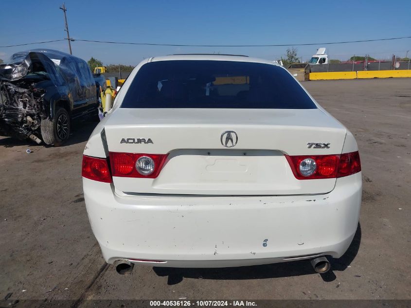 2004 Acura Tsx VIN: JH4CL96854C017417 Lot: 40536126