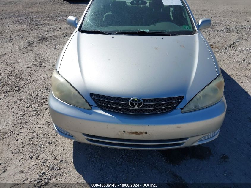 2004 Toyota Camry Le VIN: 4T1BE32K04U856936 Lot: 40536145