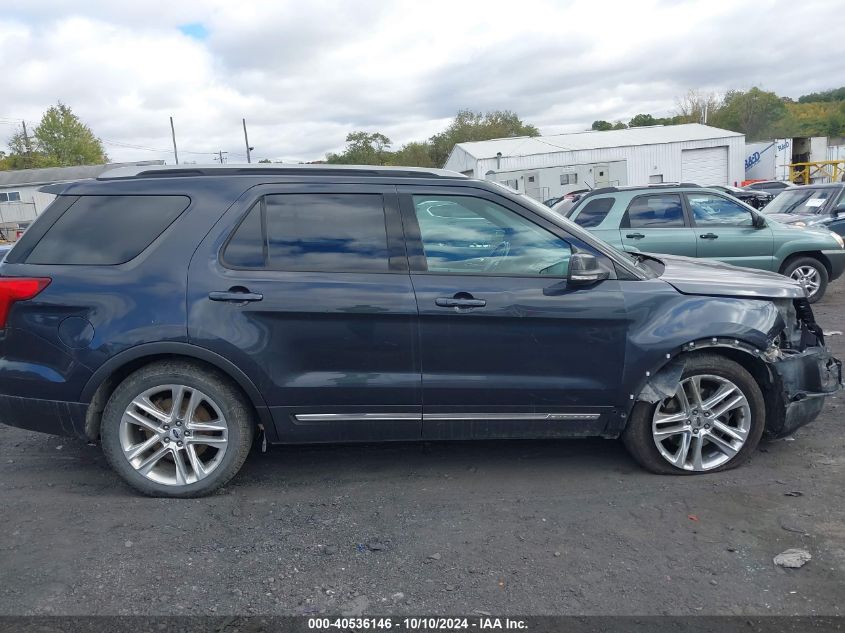 2017 Ford Explorer Xlt VIN: 1FM5K8D8XHGE17879 Lot: 40536146