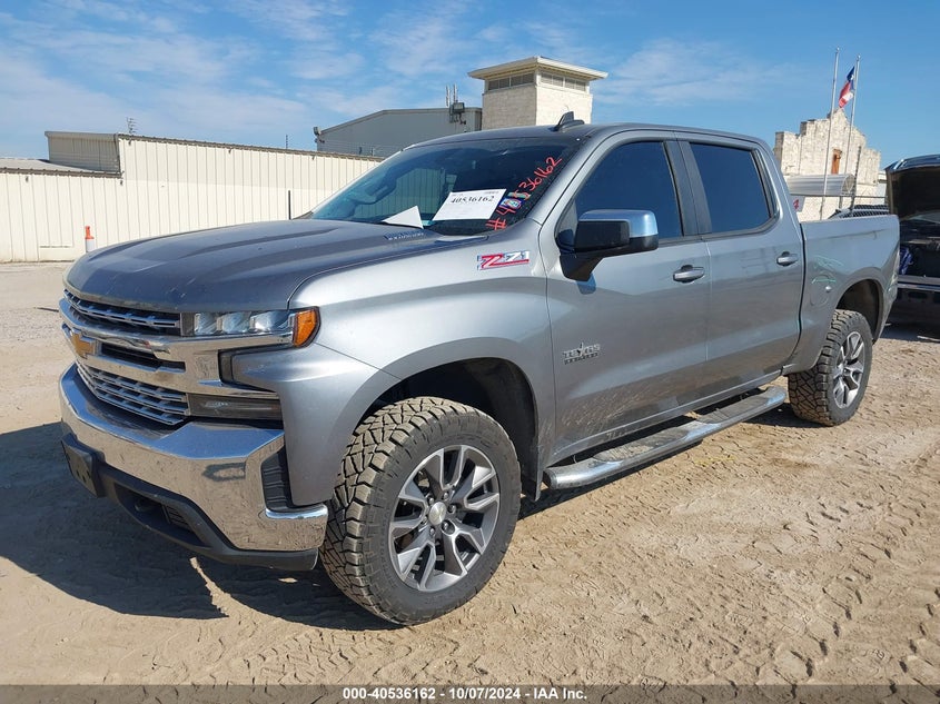2020 CHEVROLET SILVERADO 1500 4WD  SHORT BED LT - 3GCUYDETXLG274746