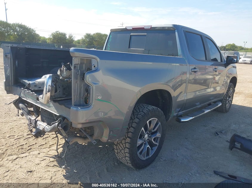 2020 CHEVROLET SILVERADO 1500 4WD  SHORT BED LT - 3GCUYDETXLG274746