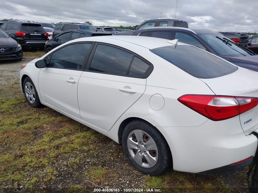 2016 KIA FORTE LX - KNAFK4A67G5615198