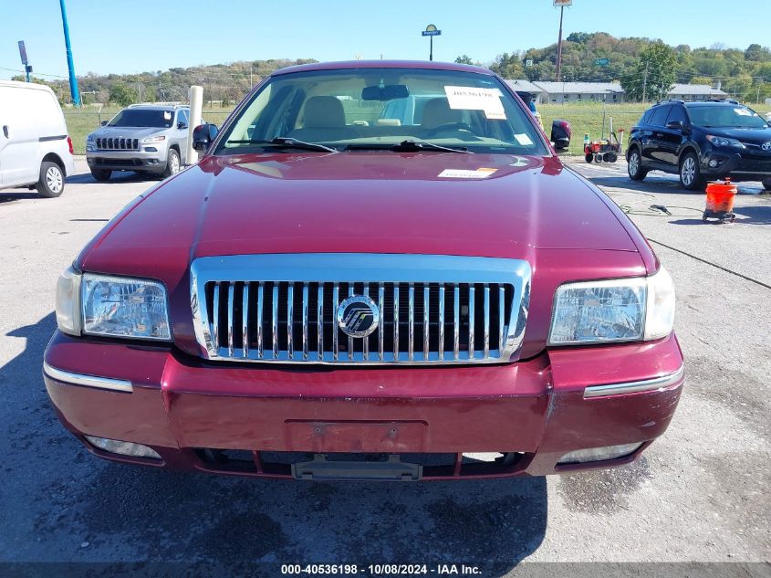 2007 Mercury Grand Marquis Ls VIN: 2MEHM75V77X620861 Lot: 40536198