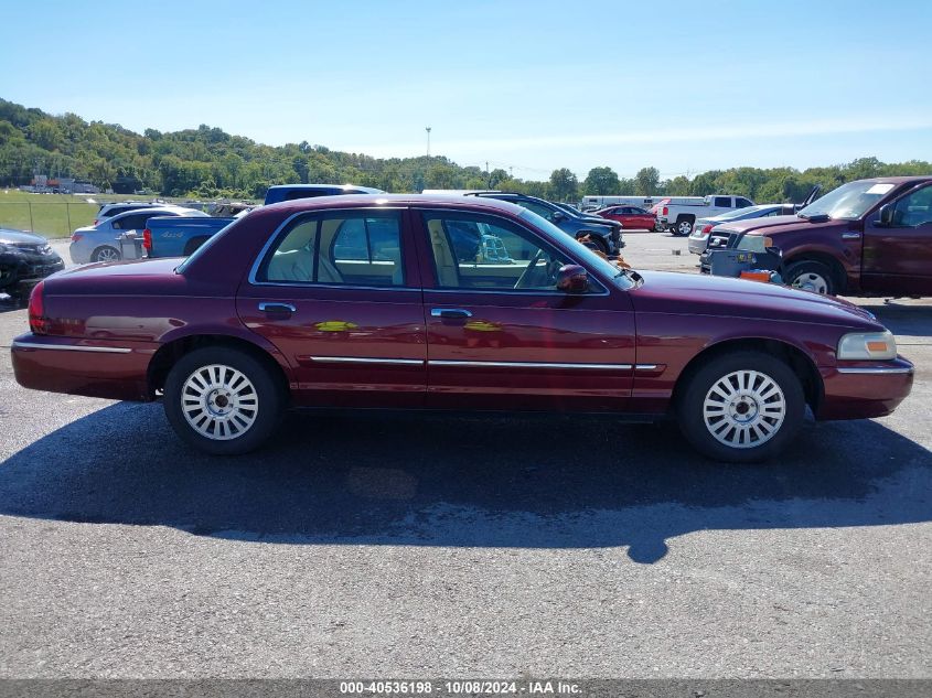 2007 Mercury Grand Marquis Ls VIN: 2MEHM75V77X620861 Lot: 40536198