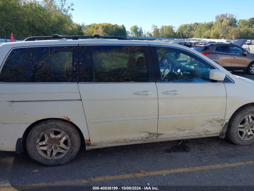 2007 Honda Odyssey Exl VIN: 5FNRL38717B457736 Lot: 40536199