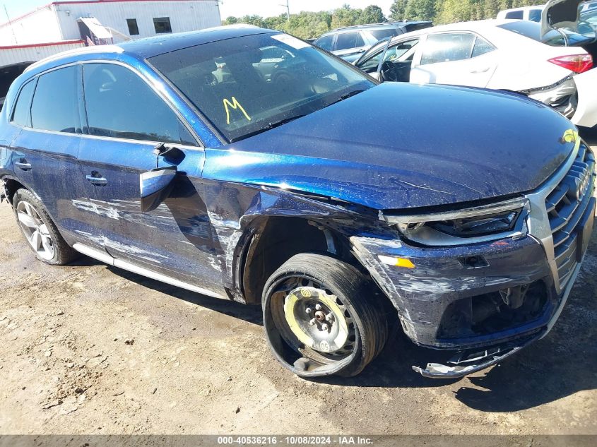 2018 Audi Q5 2.0T Premium/2.0T Tech Premium VIN: WA1ANAFY9J2005917 Lot: 40536216